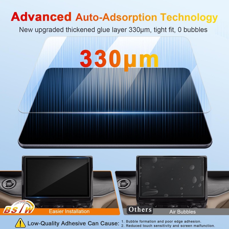 BSTW for 2024 Jeep Grand Cherokee Screen Protector for 2022-2025
