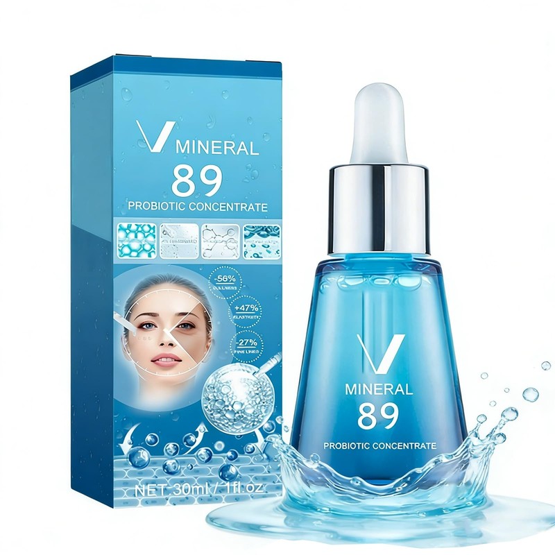 Mineral 89 Probiotic, Mineral 89 Serum, Esencia Facial, Hidratación Intensa,