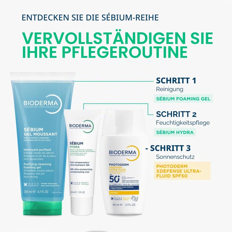 Bioderma Sébium Hydra Moisturising Compensating Care 40 ml