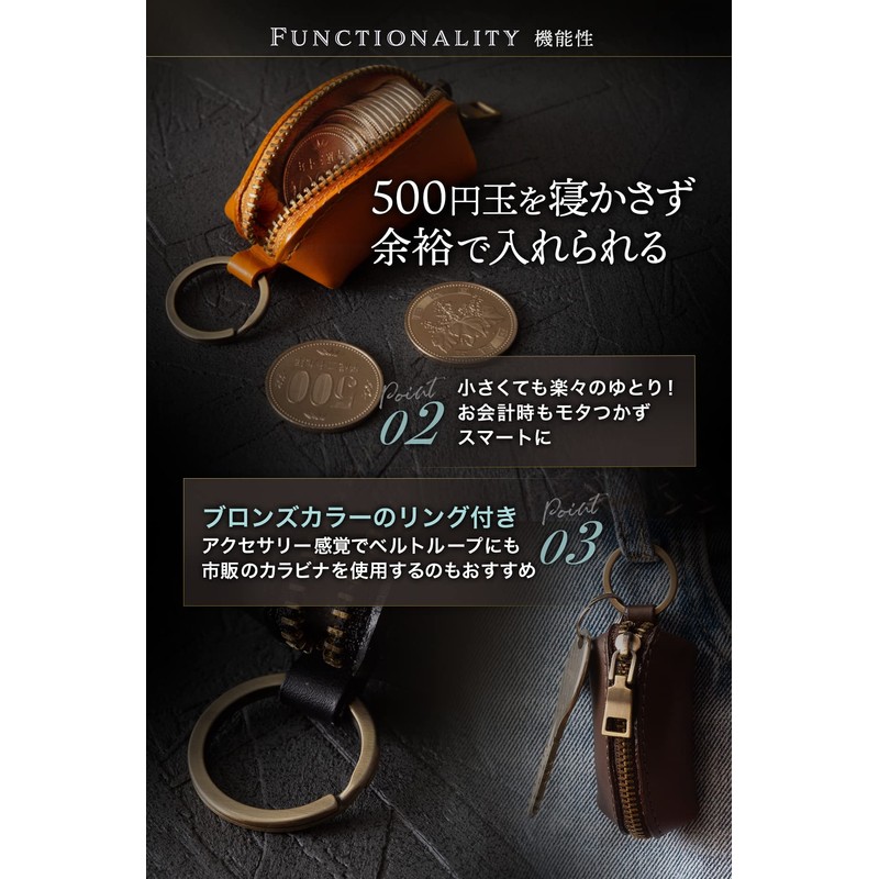 Coin Purse, Men's Coin Case, (Posted on the Setagaya Base