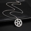 AB Viking Crafts Stainless Steel Pendant Pentagram Wicca Star in
