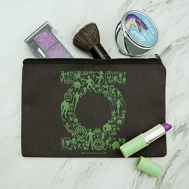 Green Lantern Green Lantern Icons Logo Makeup Cosmetic Bag Organizer Pouch