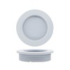 DOJA Barcelona Inlet Handle, White, Round, Diameter 40.5 x 10