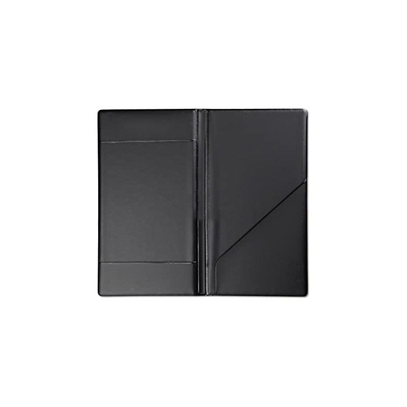 I LOVE MENU Toscana Bill Holder, PVC, Black, 21.7 x