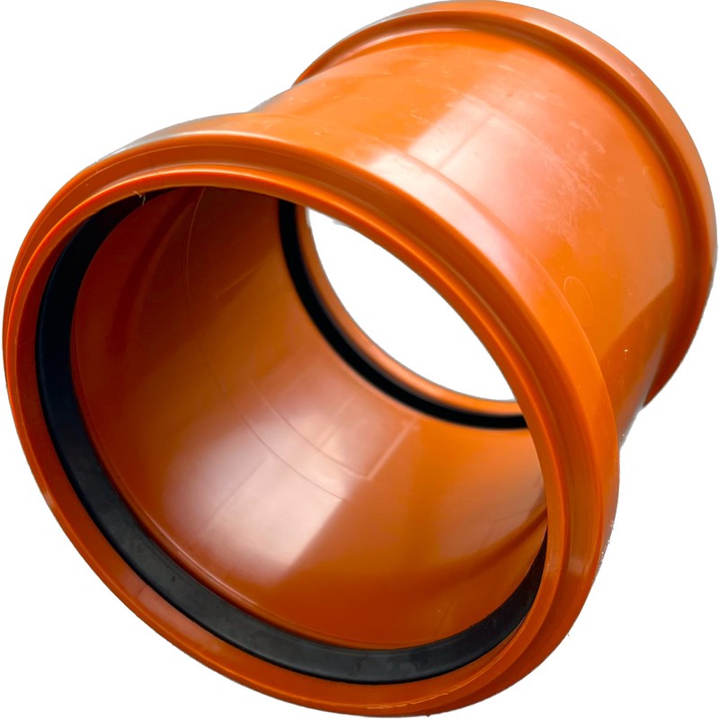 Sleeve KG pipe DN 110 PVC-U SN8 | sliding sleeve