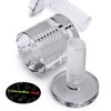 4 x Clear Standoffs, Glass Like, Acrylic, transparent spacers, plastic,