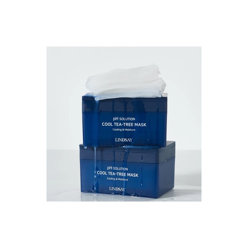 Lindsay [Lindsay]PH Solution Cool Tea-Tree Mask 300g (24 Sheets)
