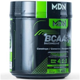 Bcaas Instantized Mdn Sports 480g Beta-alanina Sabor Mango, 40 Servicios, Calidad Pura.