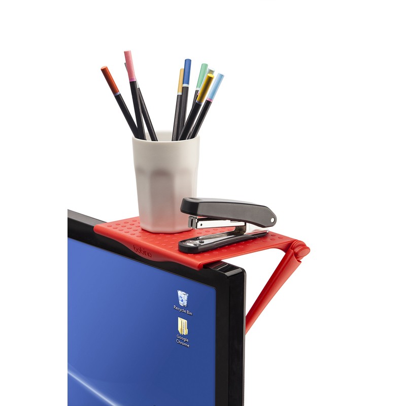 Bobino Screen Shelf Original - red 17x11x1,7