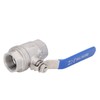 Full Port Ball Valve Stainless Steel Female Thread 3/4in 1000