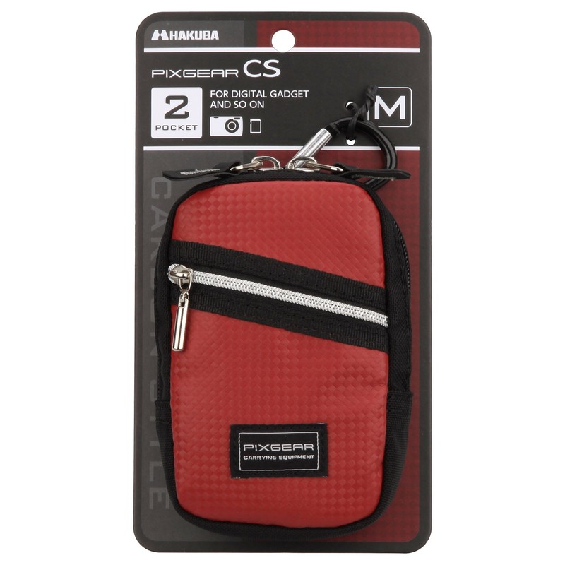 HAKUBA SPG-CS-CPMRD Digital Camera Case, Pixgear CS Camera Pouch, Medium,