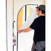 Dust protection door / wall 310 x 130 cm Velcro