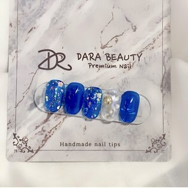 Dara Beauty July Art of the MonthSummer Glitter Seashell Nails❣ - Nail Glue / 다라뷰티 7월 이달의아트여름 글리터 조개네일❣ - 네일글루