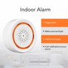 Smart Indoor Sound and Light Alarm USB Battery Dual Power