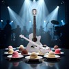 Funny Guitar Shaped Coffee Teaspoons, Musical Dessert Spoons Stirring Mixing