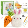 Crochet Kits for Beginners Adults and Kids,Crochet Starter Kit Step-by-Step