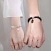 Matching Bracelets for Couples His and Her Couples Bracelets Heart