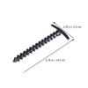 Kisangel 12pcs Heavy Duty Plastic Tent Pegs Outdoor Camping Tent