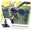 KOMBIUDA Practical Bike Basket Fixer Durable Front Mounting Bracket for