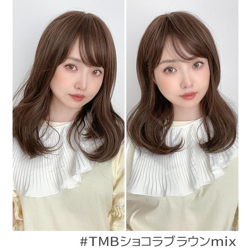 Brightlele hf1052-TMB Wig, Medium, Full Wig, Semi-Long, Long, Natural, Wig,