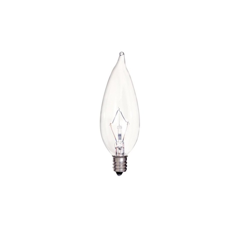 Satco S4465 25 Watt 212 Lumens CA9.5 Incandescent Soft White