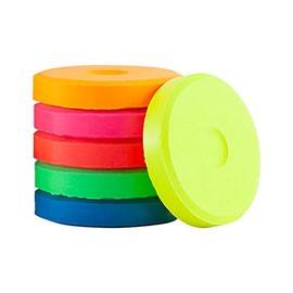 Jack Richeson Mini Assorted Fluorescent Tempera Cakes, 6 Pack