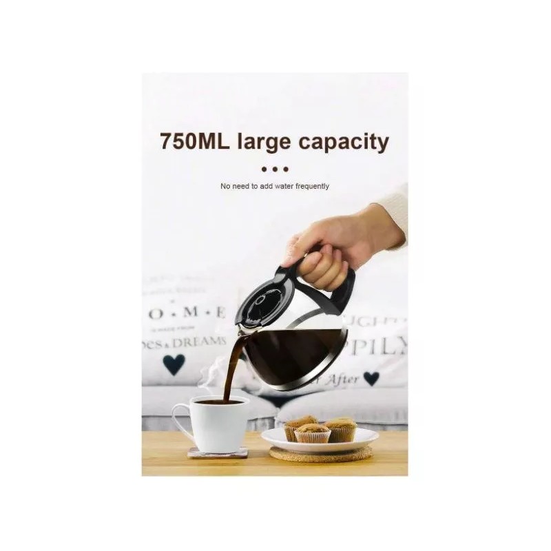 Sokany Cafetera Goteo Estilo Europeo Sokany 750 Ml
