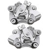 AutoShack Rear Brake Calipers Set of 2 Assembly with Bracket