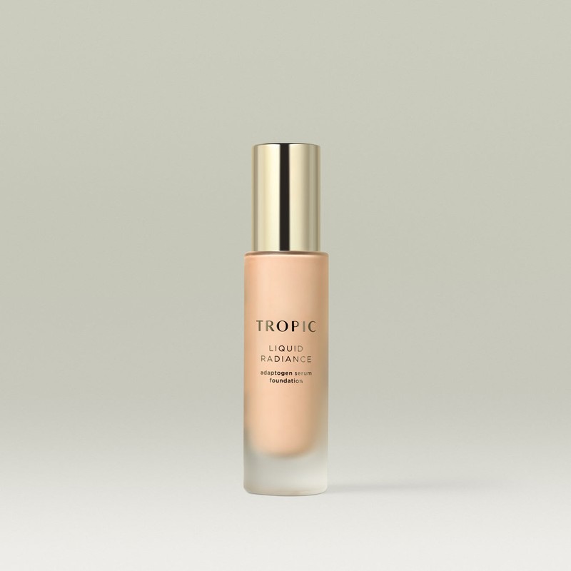Tropic Skincare Liquid Radiance Adaptogen Serum Foundation, Shade 10 (Deep