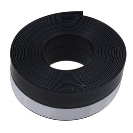 5M Natural Rubber Soundproof Sealing Strip Door and Window Seal Black Seal 0-15mm Gap