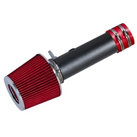 RSG MATT BLACK PIPE with RED Short Ram Intake Kit with Filter Compatible For 06-08 Honda Pilot 3.5L V6