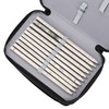 Large Capacity Colored Pencil Storage Case Multi-Layer Pencil Case with