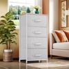 YITAHOME Dresser with 4 Drawers - Fabric Storage Tower, Organizer