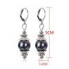 Greendou Fashion Jewelry 12mm Tahitian Black Peacock Sea Shell Pearl