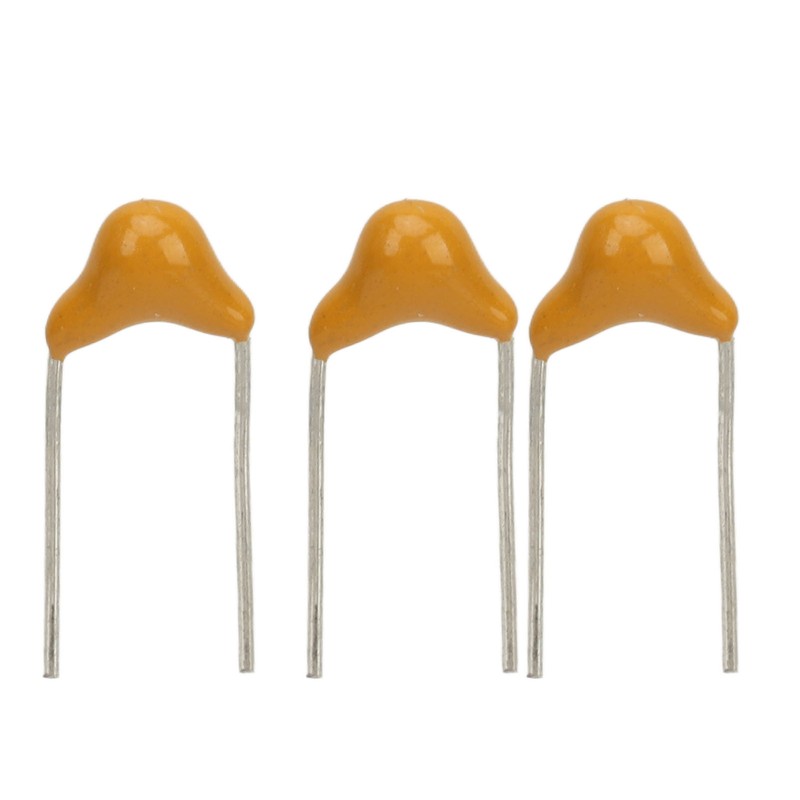 50pcs 100nF 50V Multilayer Monolithic Ceramic Capacitor 5.08mm for RC