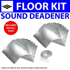 Zirgo High Performance Cooling Products Heat & Sound Barrier 1962-1965 Ford Fairlane Floor Pro Kit Seam Tape