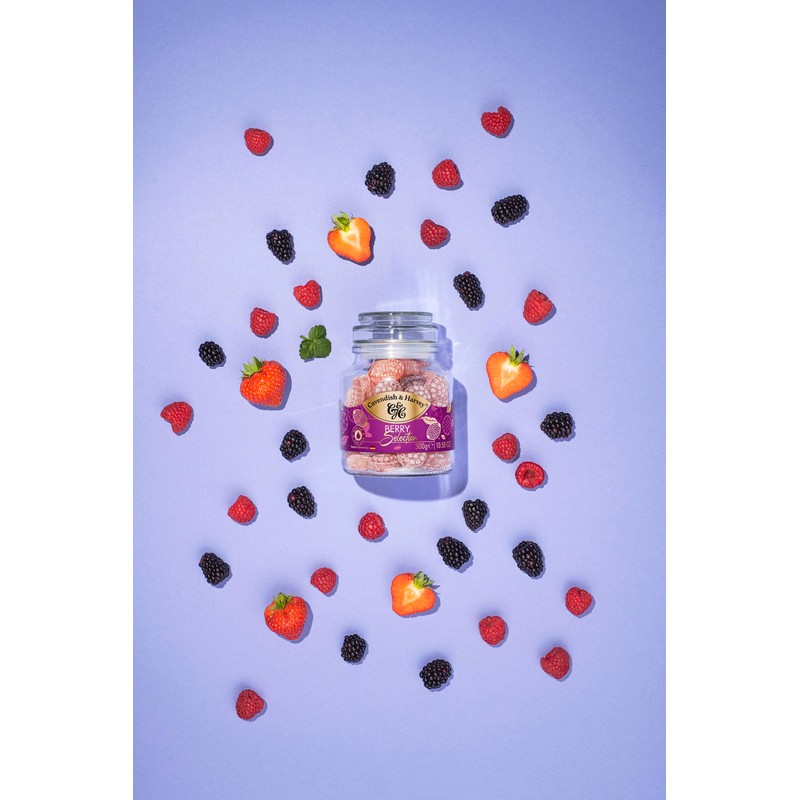 Cavendish & Harvey | Mixed Berry Hard Candy Drops |