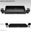 VIVO 16 inch Clamp-on Sliding Pull-out Under Table Drawer for