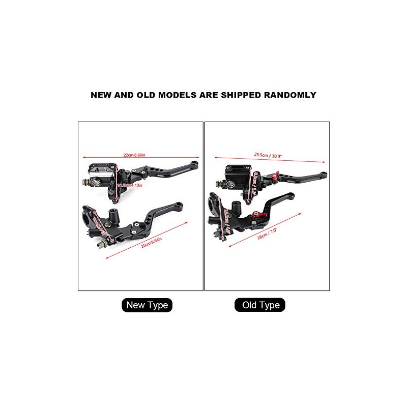 Brake Master Cylinder - Qiilu Universal Motorcycle Brake Master Cylinder