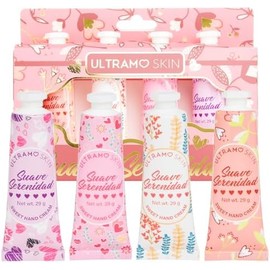 Crema para Manos, Kit de 4 Crema Hidratante de Manos con Ingredientes Vegetales Naturales, Uso Diario con Aroma Vegetal