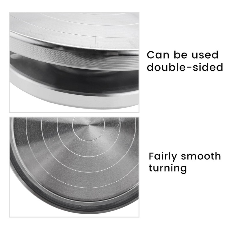 Hausdec 12 / 15 cm Double Face Use a Turntable