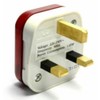 UK 3 pin Mains Plug-In Socket Electrical Tester Safety Fault