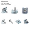 200 Pcs U Clip and Screw Assortment Kit Auto Car