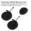 2 Pack 700x23C Bike Inner Tube 700c Presta Valve Butyl