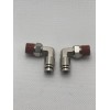 Air Suspension Fittings 2x 1/4" NPT To 1/4" PTC 90