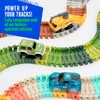 Extra 72 Track Pieces & 3 Glow Sticker Sheets Pack