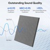 UNECHO 12 Pack 12" X 12" X 0.4" Acoustic Panels