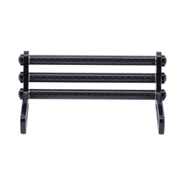 LCG Bumper Carbon Fiber Front Bumper Optimum Approach Angle for 1/10 RC Crawler SCX10 TRX4 Dodge Power Wagon Cab Cliffhanger (Black)