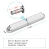 MOUNTAIN_ARK 2 Pack 7-1/8" x 3/4" Weld On Bullet Hinges,