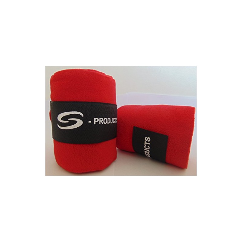S-Products 4 HORSE BANDAGED EXERCISE DRESSAGE SCHOOLING FLATWORK VET STABLE